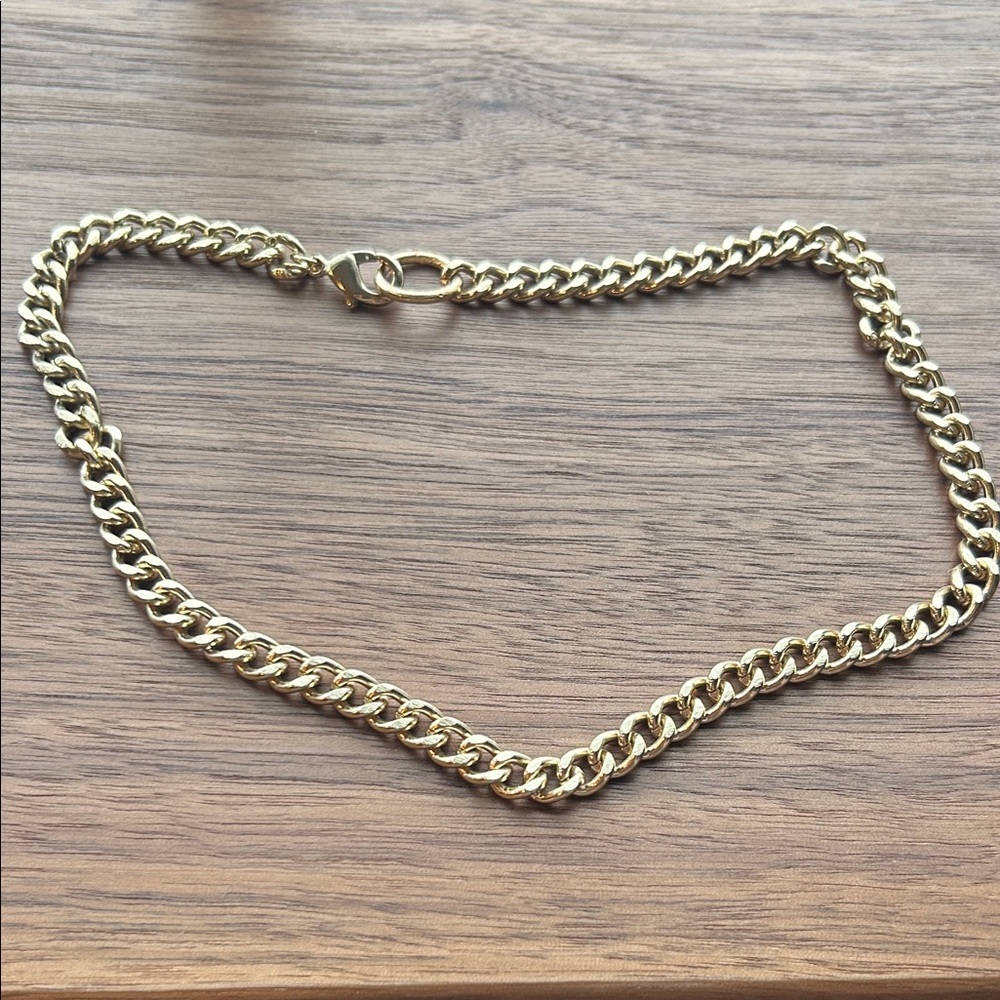 Gold necklace